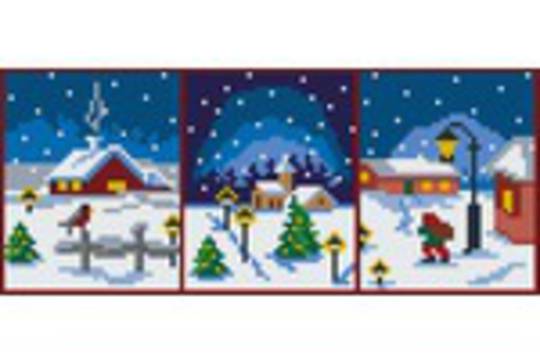 Christmas Series Three [3] Baseplate PixelHobby Mini-mosaic Art Kit